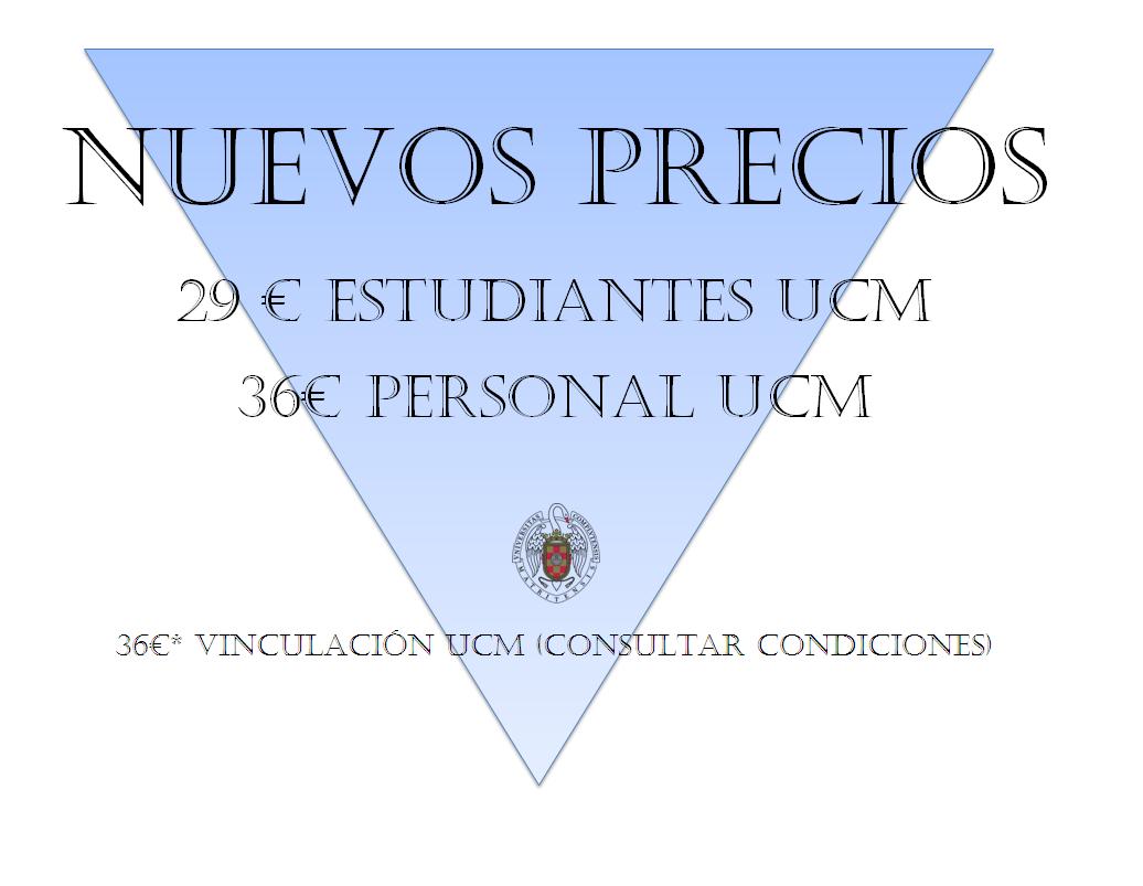 Nuevas tarifas para la comunidad UCM